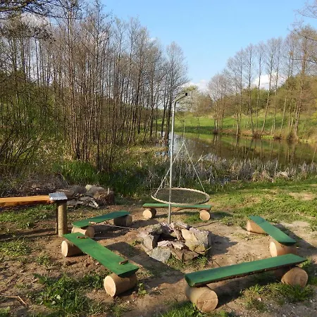 Lodge Domek Pod Czapla Na Kaszubach Nowe Czaple (Pomerania)